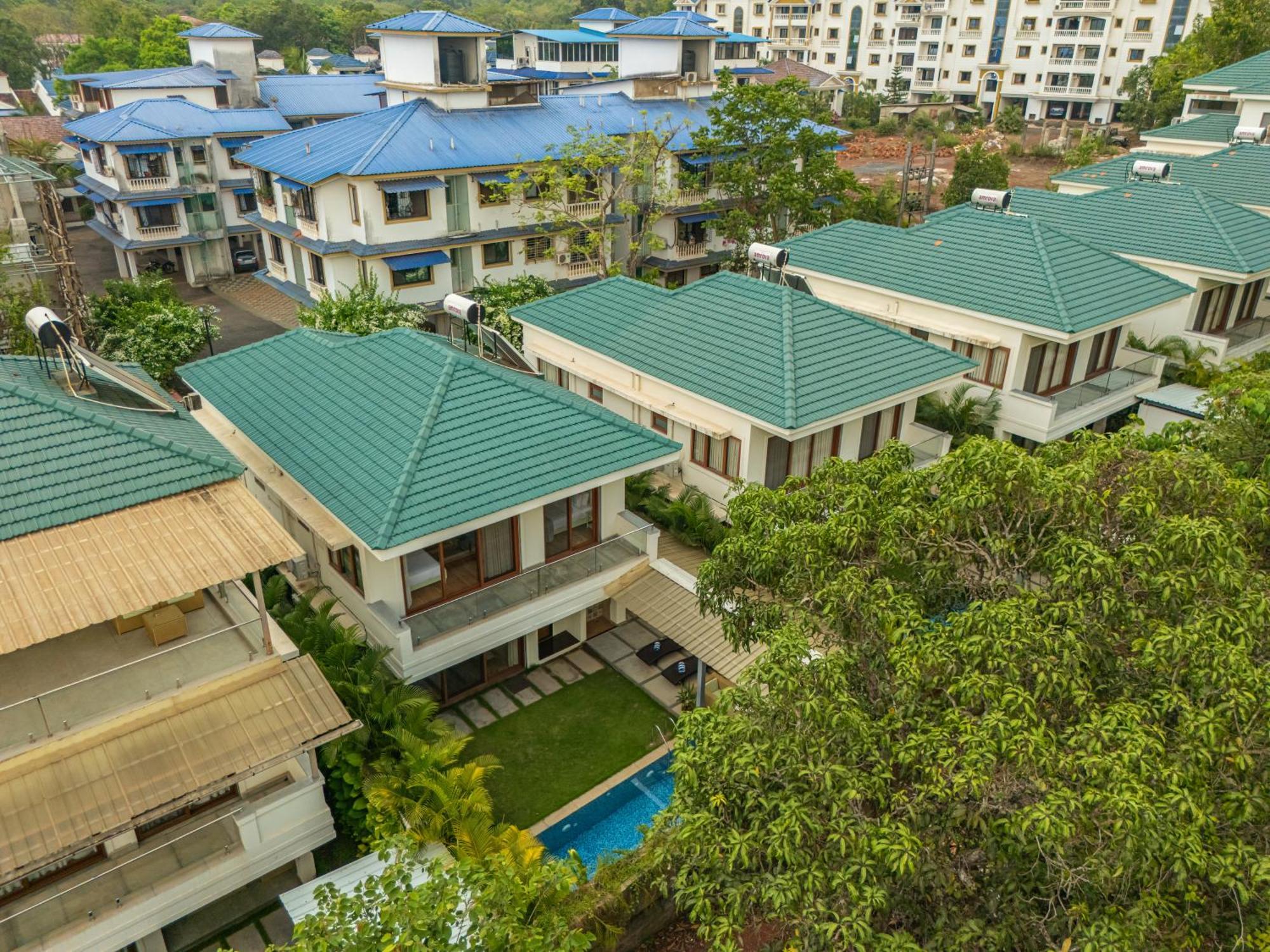 Villa Elivaas 3 Bhk With Pvt Pool - Azalea Siolim Exterior foto