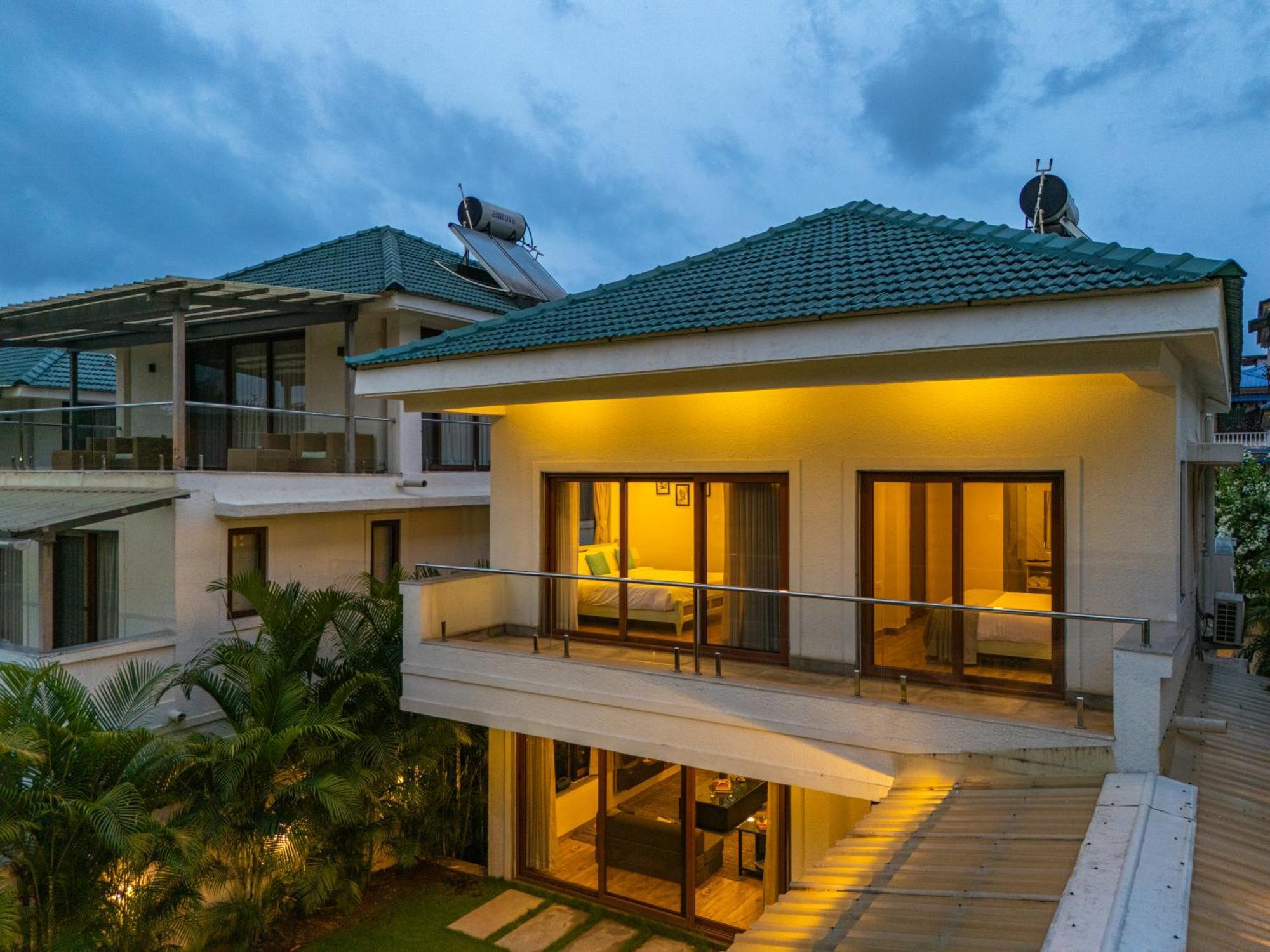 Villa Elivaas 3 Bhk With Pvt Pool - Azalea Siolim Exterior foto