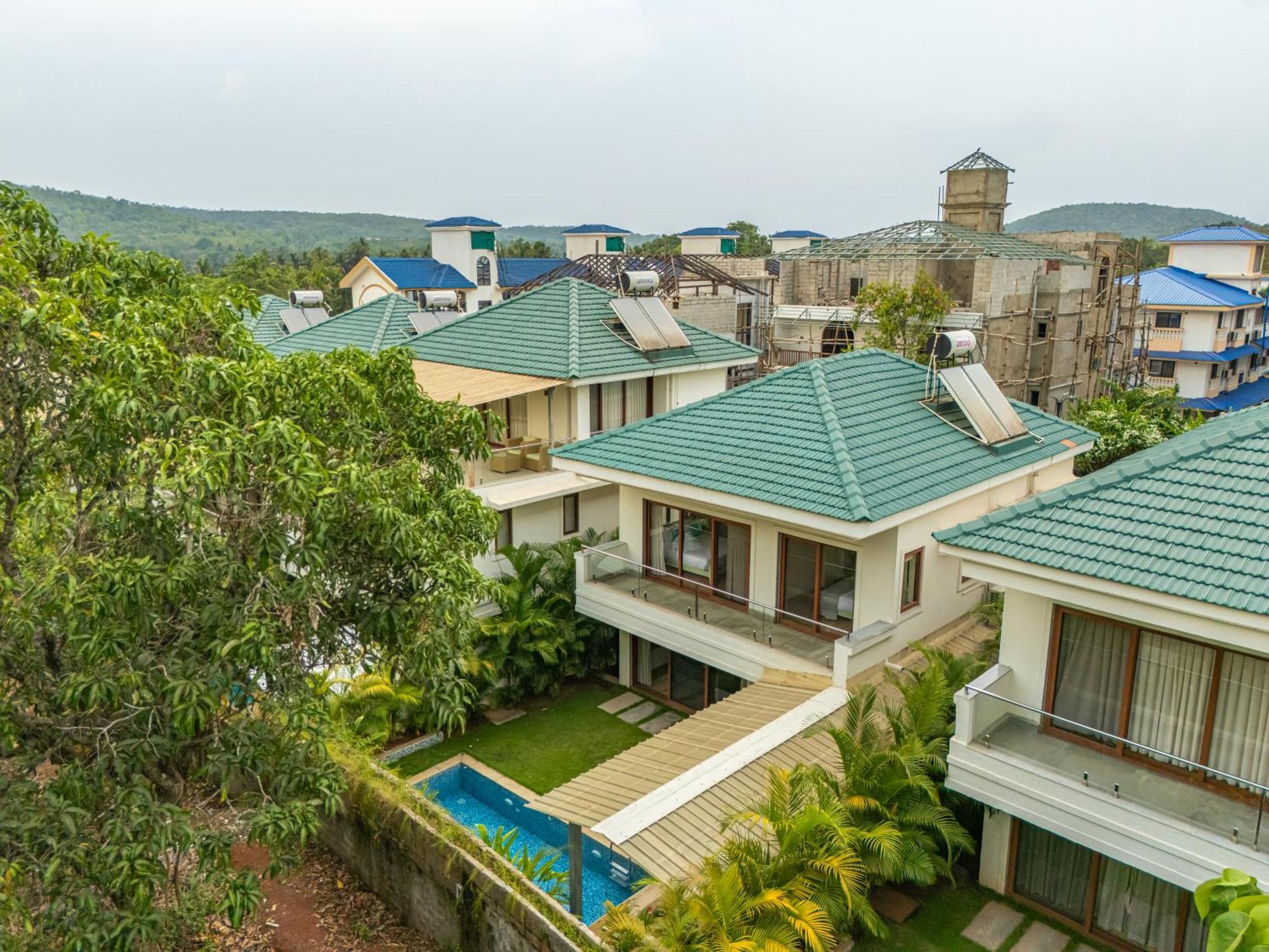 Villa Elivaas 3 Bhk With Pvt Pool - Azalea Siolim Exterior foto