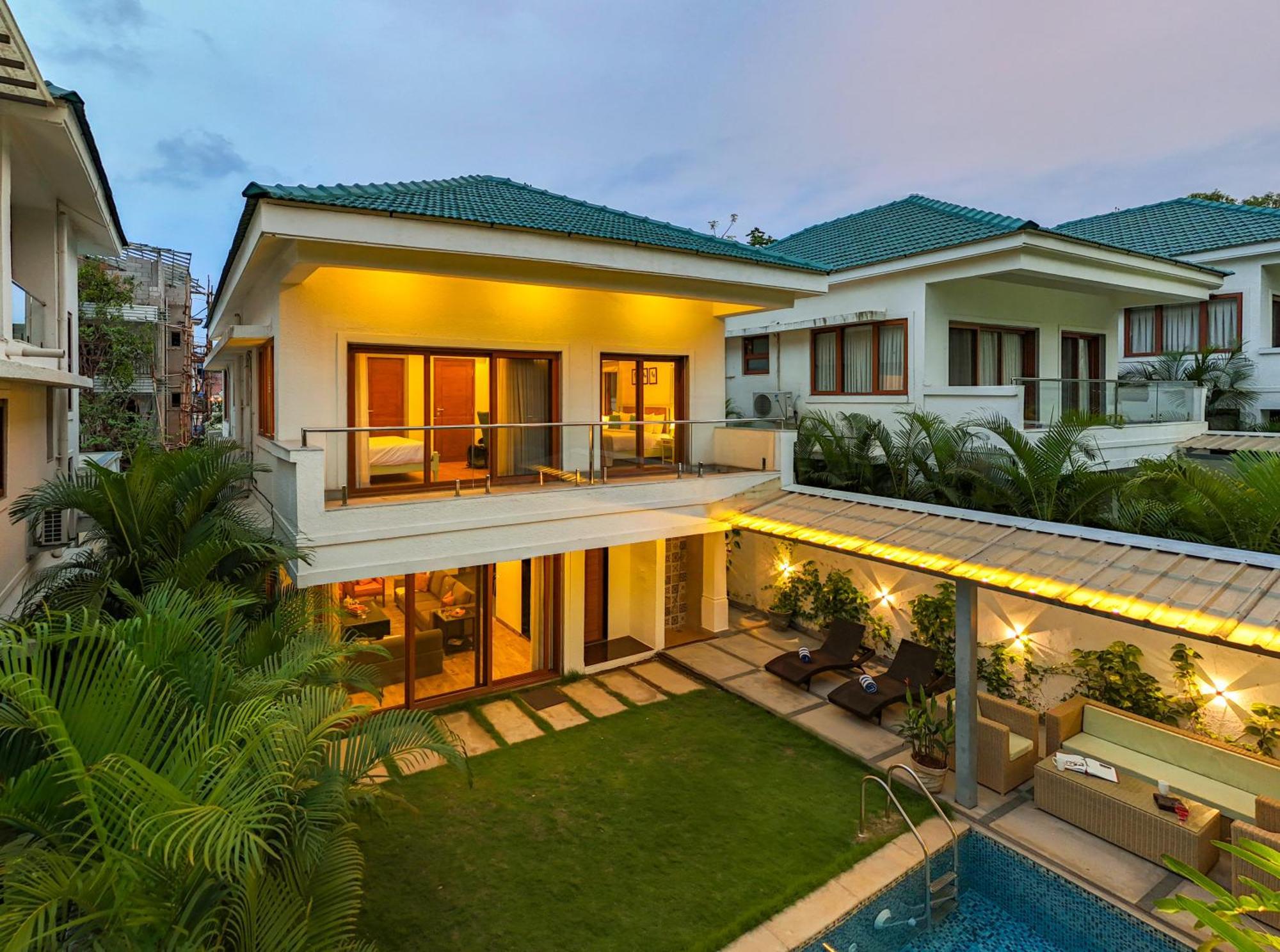 Villa Elivaas 3 Bhk With Pvt Pool - Azalea Siolim Exterior foto