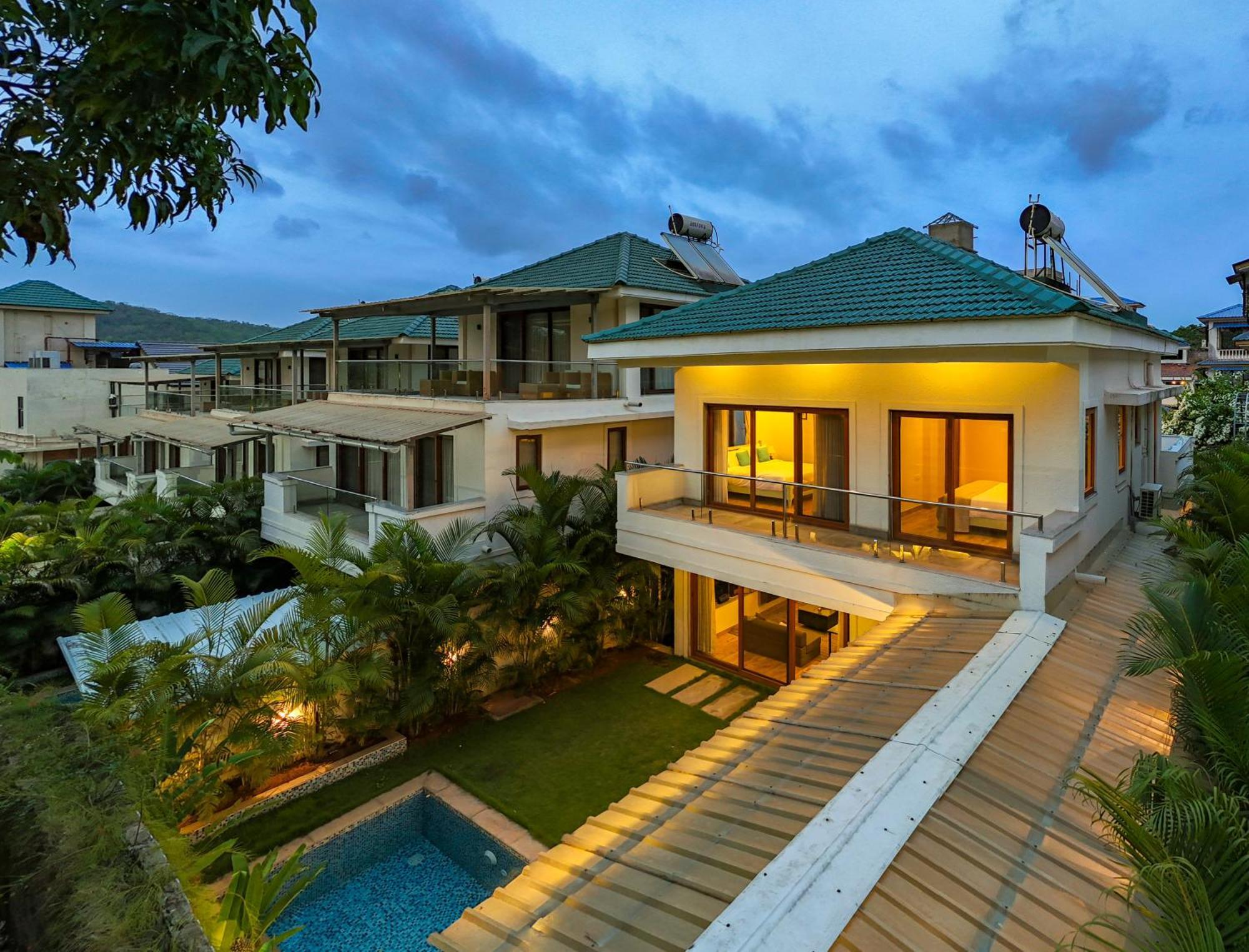 Villa Elivaas 3 Bhk With Pvt Pool - Azalea Siolim Exterior foto